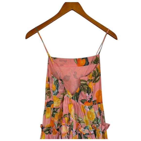 Cara Cara Pink Floral Midi Dress - Picture 5 of 7